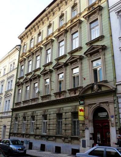 Rodný dům C. Coriho v Salmovské ulici v Praze      R.Kukačka/L.Jeřábek / Public domain