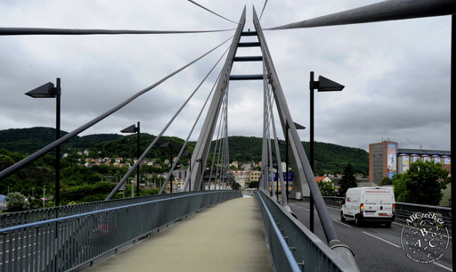 Marian Bridge in Ústí nad Labem