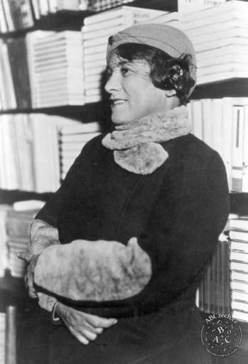 Marie Majerová, 1936. ČTK/Autor neznámý.