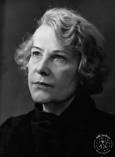 Marie Pujmanová, 1949. ČTK/Autor neznámý.