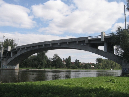 Masarykův most v Kralupech nad Vltavou