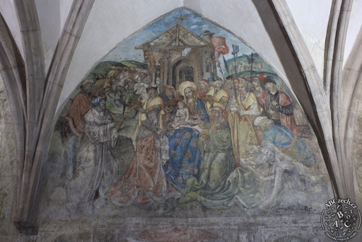 Fresky z 15. století v křížové chodbě. Autor: Aleksandr Sukhanek