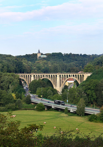 Railway viaduct near Krnsko