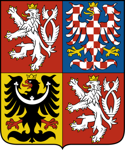 Velký státní znak. Artist: Jiří Louda, public domain, https://upload.wikimedia.org/wikipedia/commons/e/ed/Coat_of_arms_of_the_Czech_Republic.svg