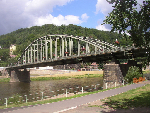 Tyršův most v Děčíně