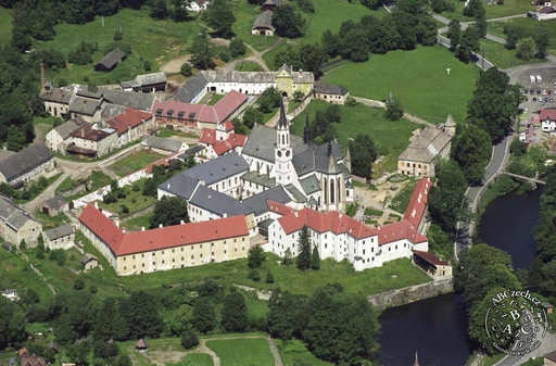 Letecký pohled na klášter. ČTK/Sýbek Jaroslav
