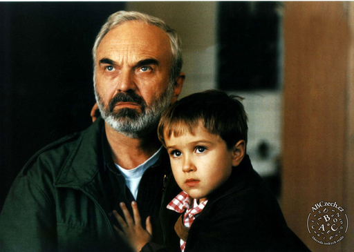 Zdeněk Svěrák (vlevo) a Andrej Chalimon během natáčení filmu 